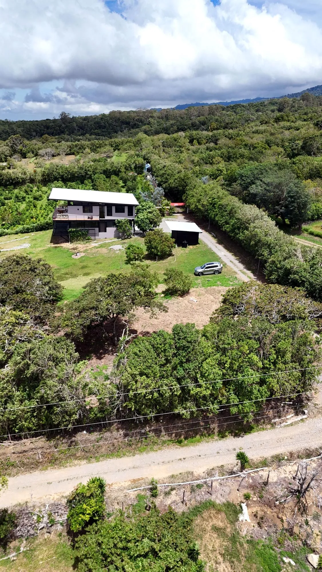 Lot in Palmira, Boquete with Barú and valley views