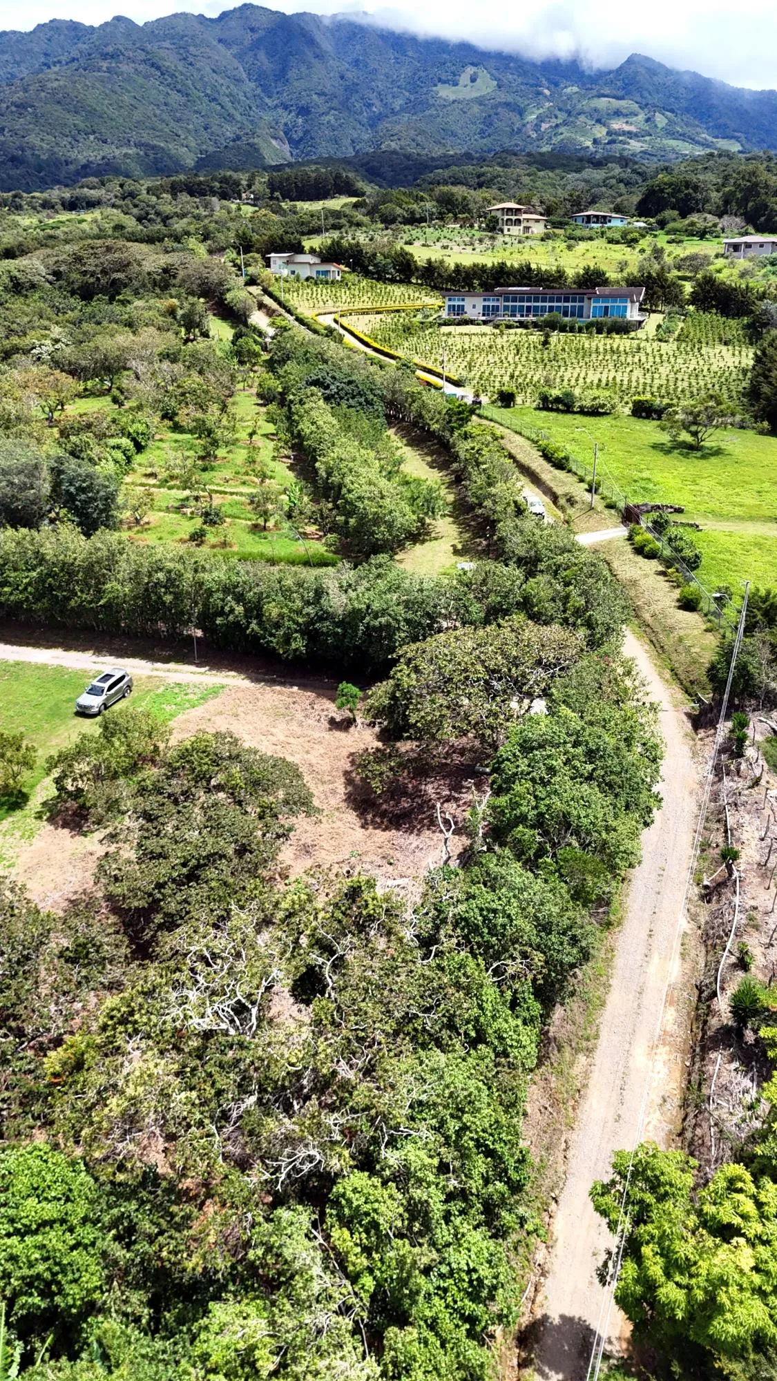 Lot in Palmira, Boquete with Barú and valley views