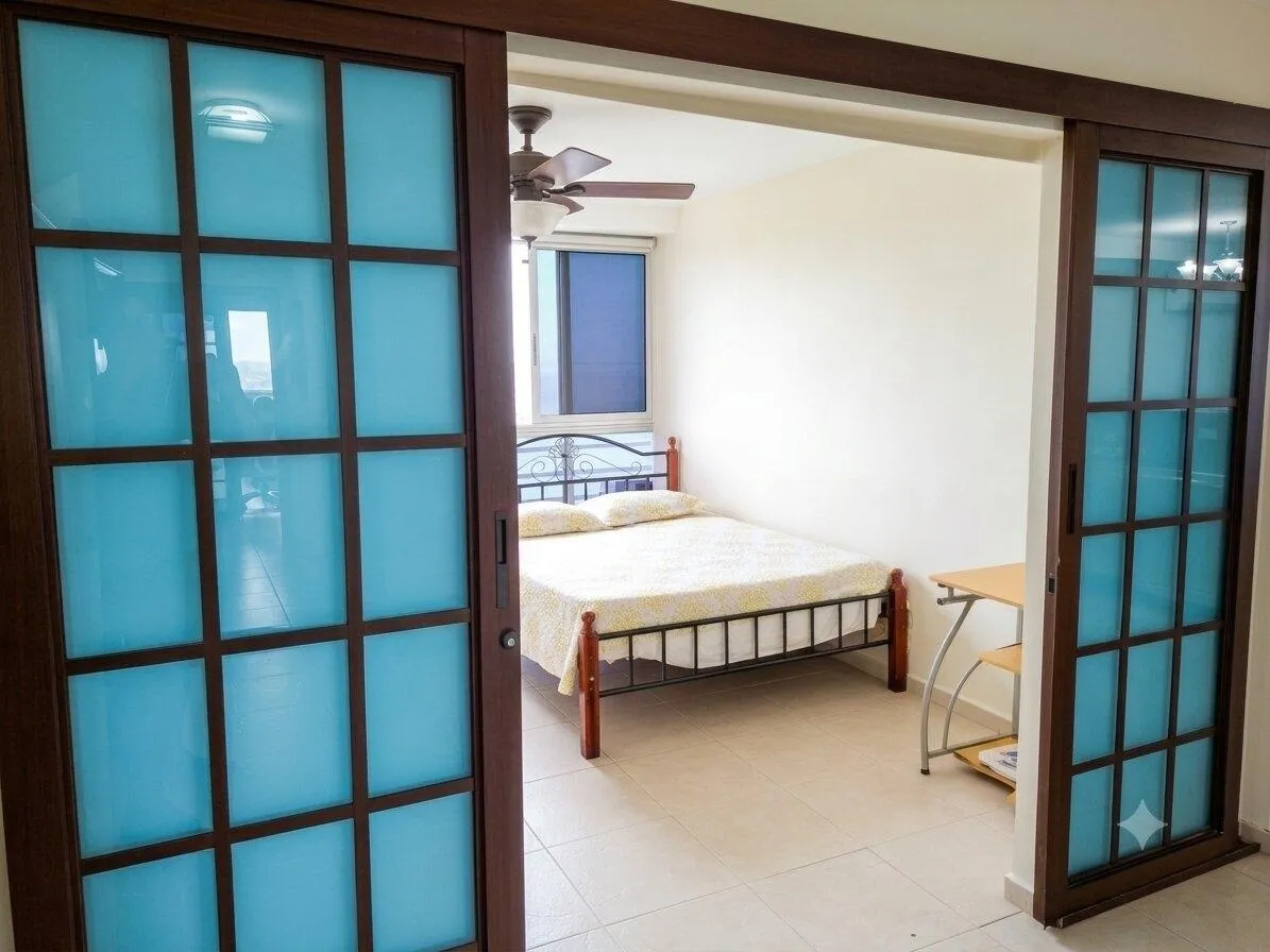 High floor corner unit beach front with sunrise!
