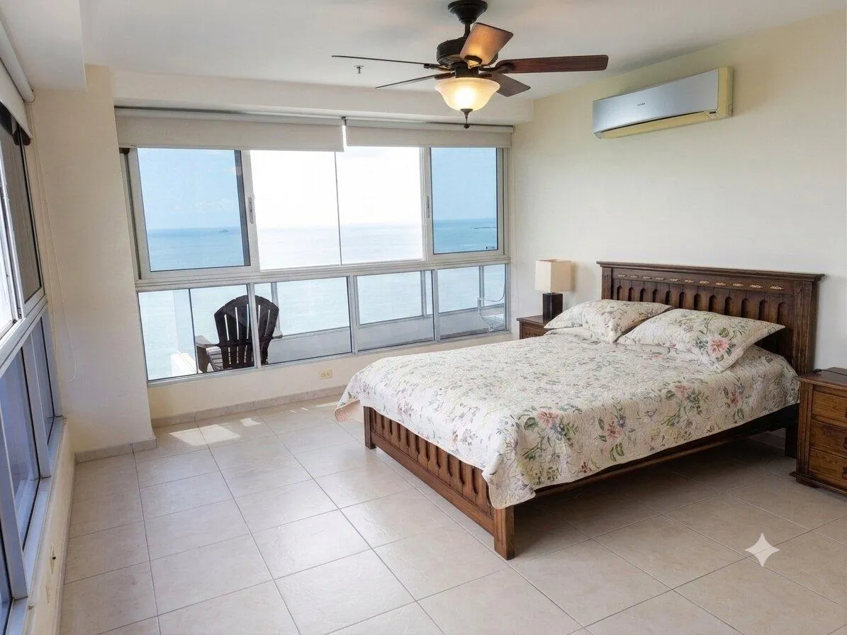 High floor corner unit beach front with sunrise!
