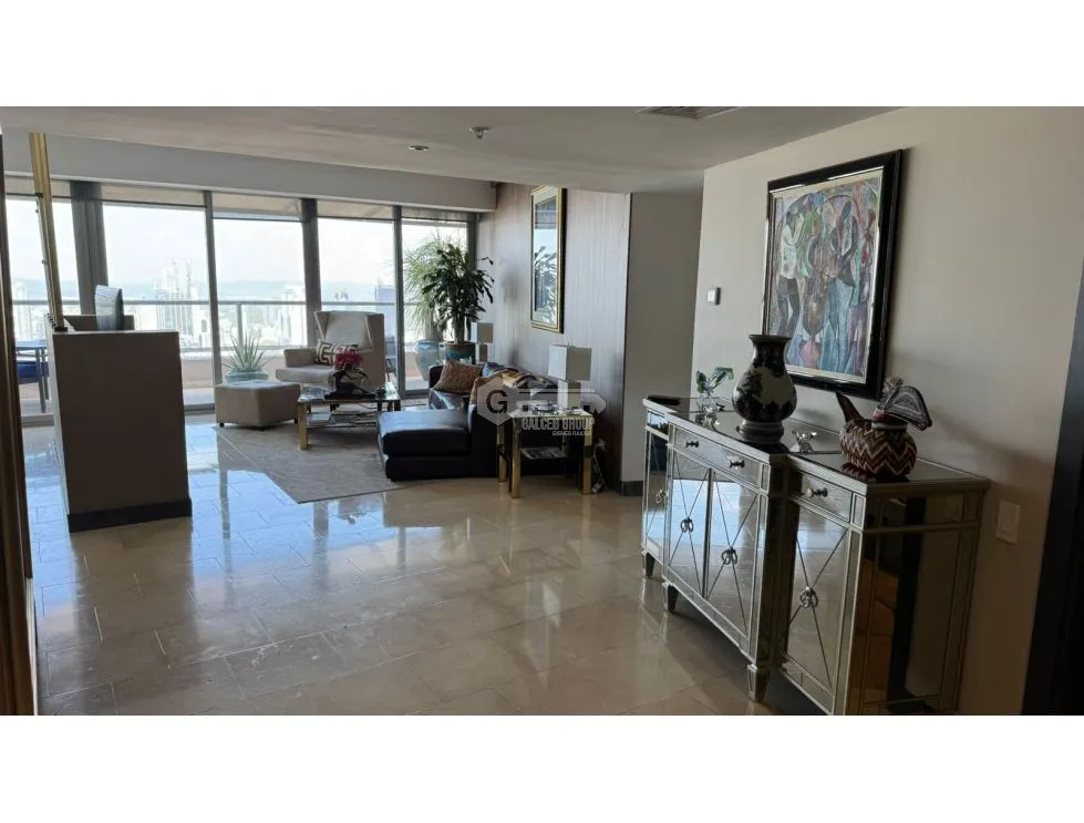 APARTMENT FOR SALE IN PUNTA PACIFICA TOC TRUMP 300 M WITH OCEAN VIEW