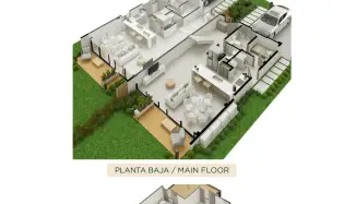 Sustainable Luxury Villa with Solar Panels in Riverwalk – Green City