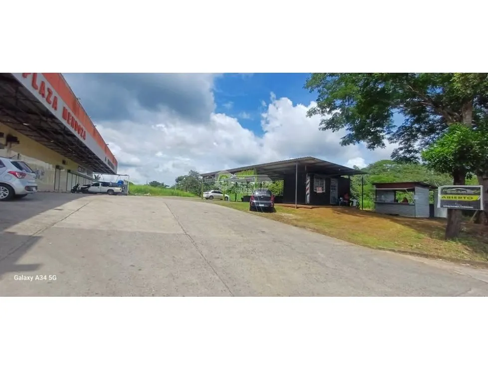 PANAMA OESTE / VIA LAS MENDOZAS / SE VENDE TERRENO COMERCIAL