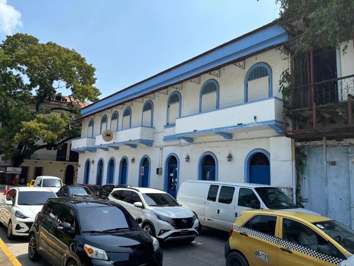 Commercial building on a corner in Santa Ana