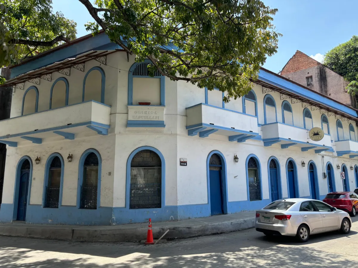 Commercial building on a corner in Santa Ana