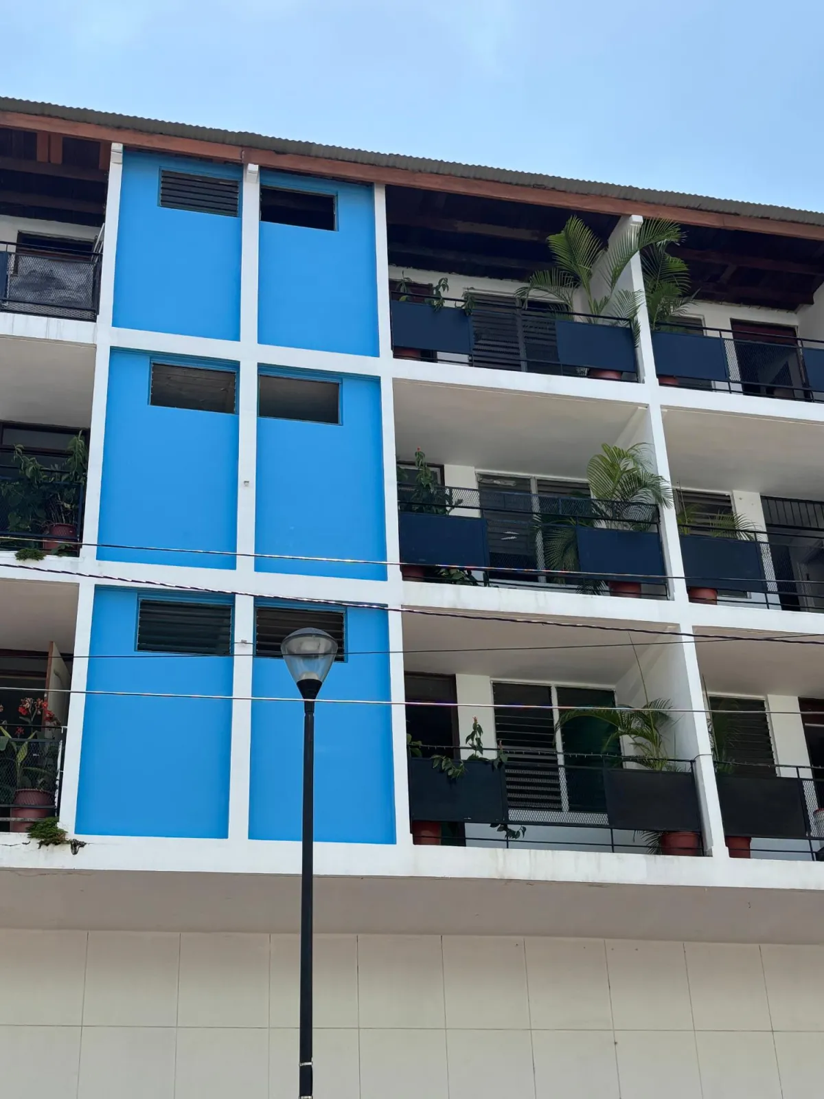 Commercial and residential building in Santa Ana