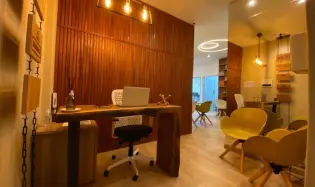 Office space for rent in a coworking space