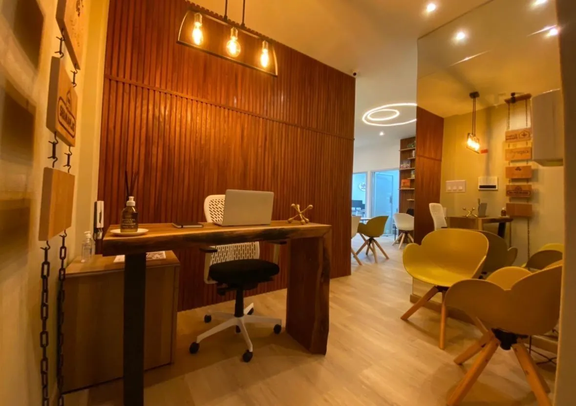 Office space for rent in a coworking space