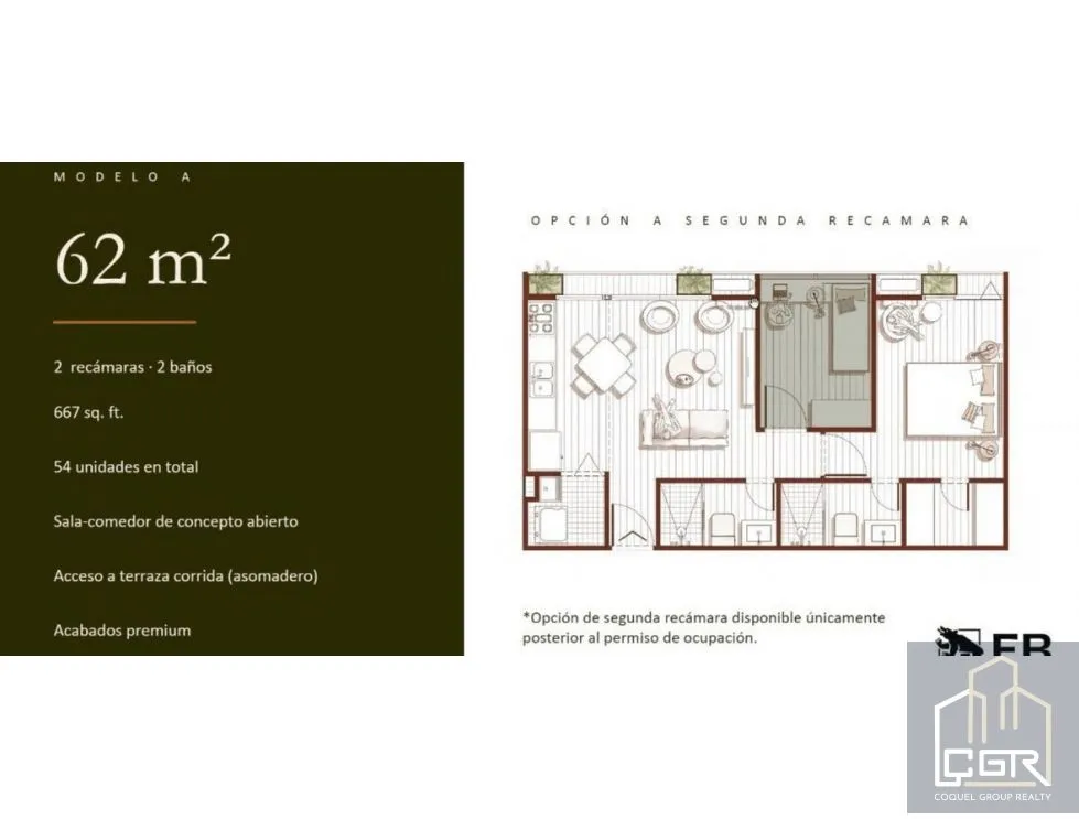 Apartment for sale in Costa del Este