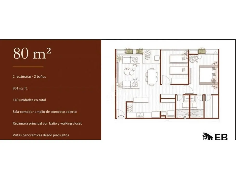 Apartment for sale in Costa del Este