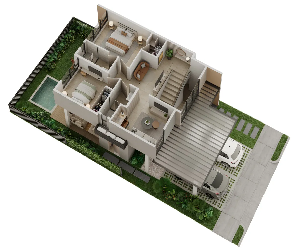 Duplex à Las Cumbres à vendre