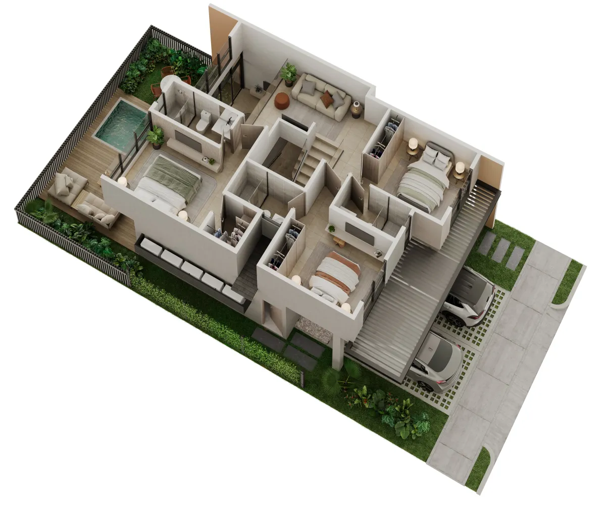 Duplex à Las Cumbres à vendre