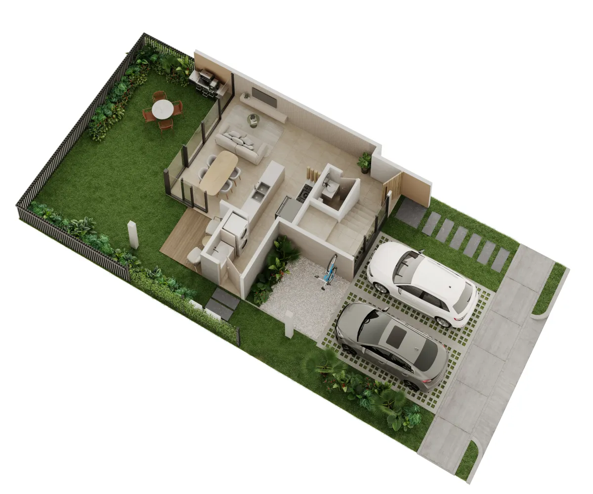 Duplex à Las Cumbres à vendre