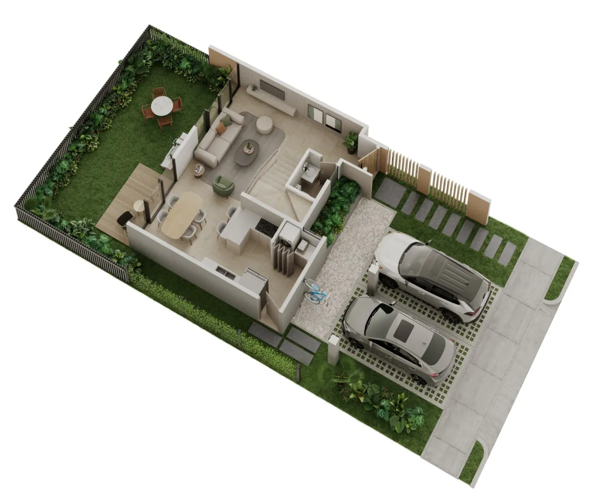 Duplex à Las Cumbres à vendre