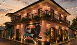 Commercial building operating in Santa Ana.