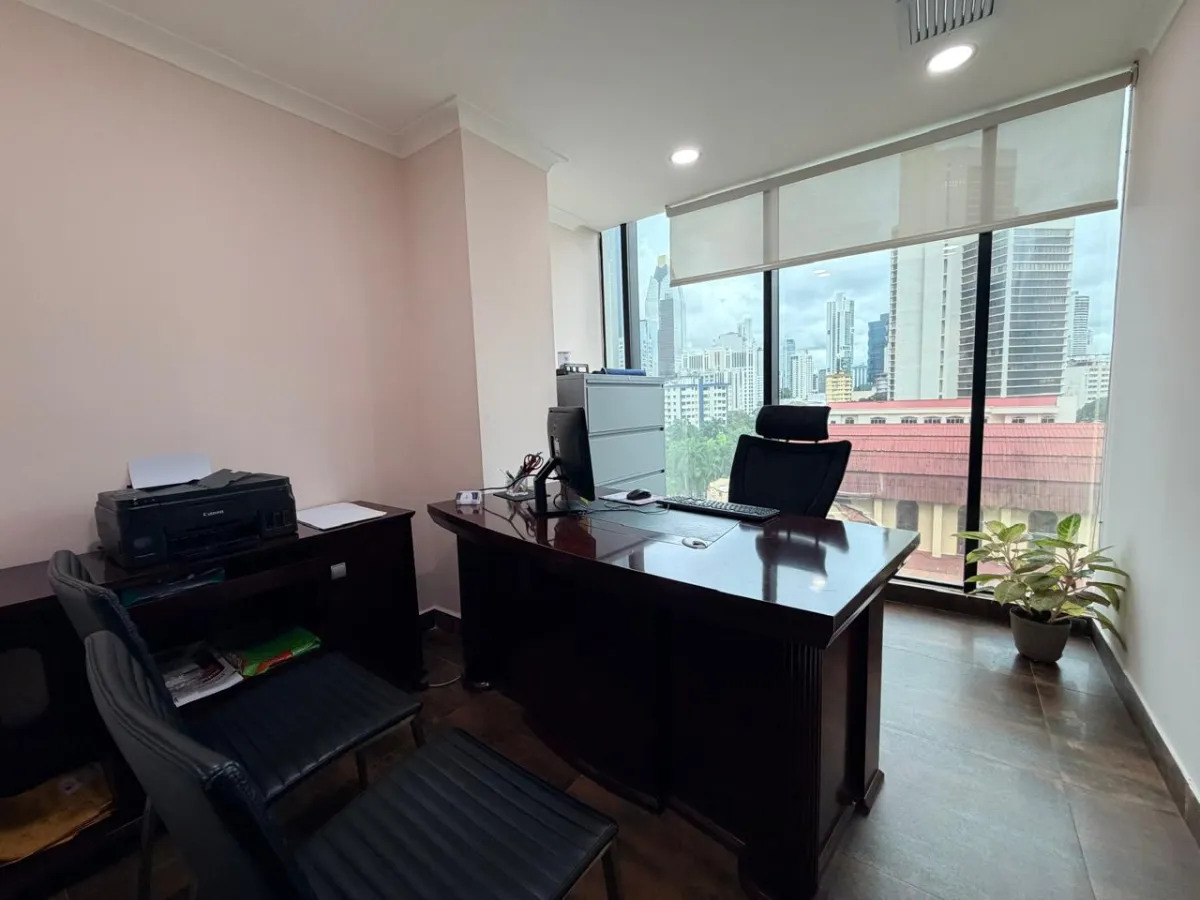 Furnished office for sale in Obarrio, ready for immediate operation