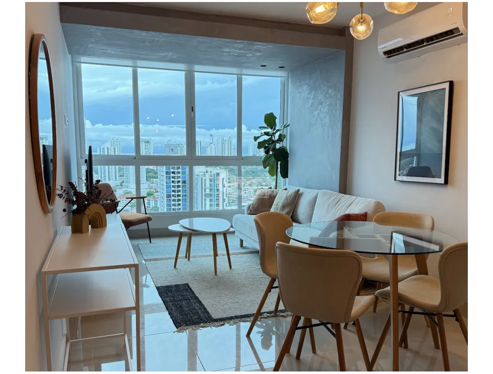 VIA ESPAÑA / ALTO RIO / 79M / 3 BEDROOMS / STUDIO / SEA VIEW