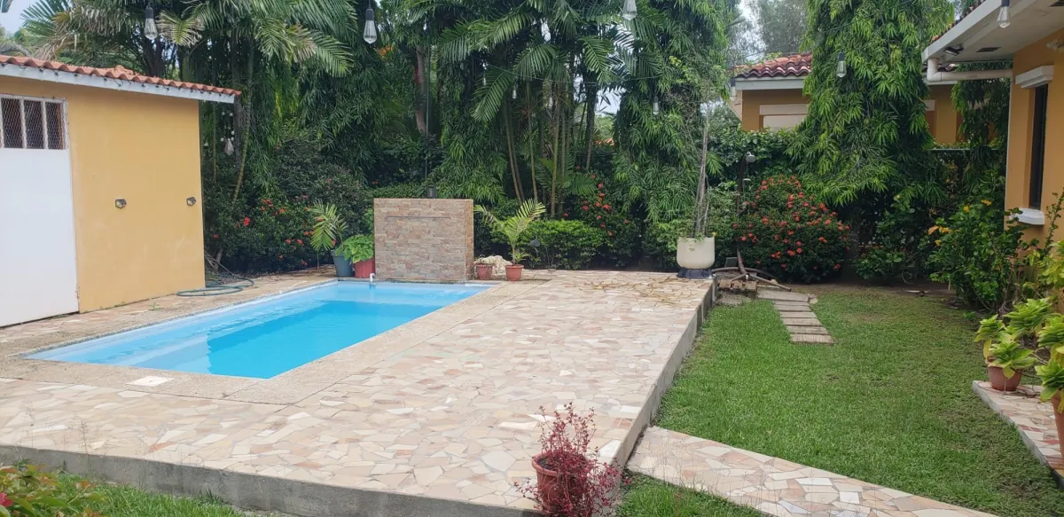 Beautiful tropical house