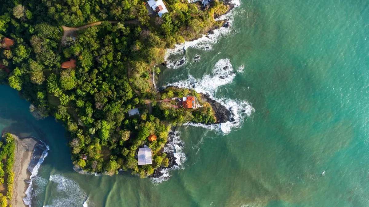 Magnificent Clifftop 3-Sided Oceanfront Home