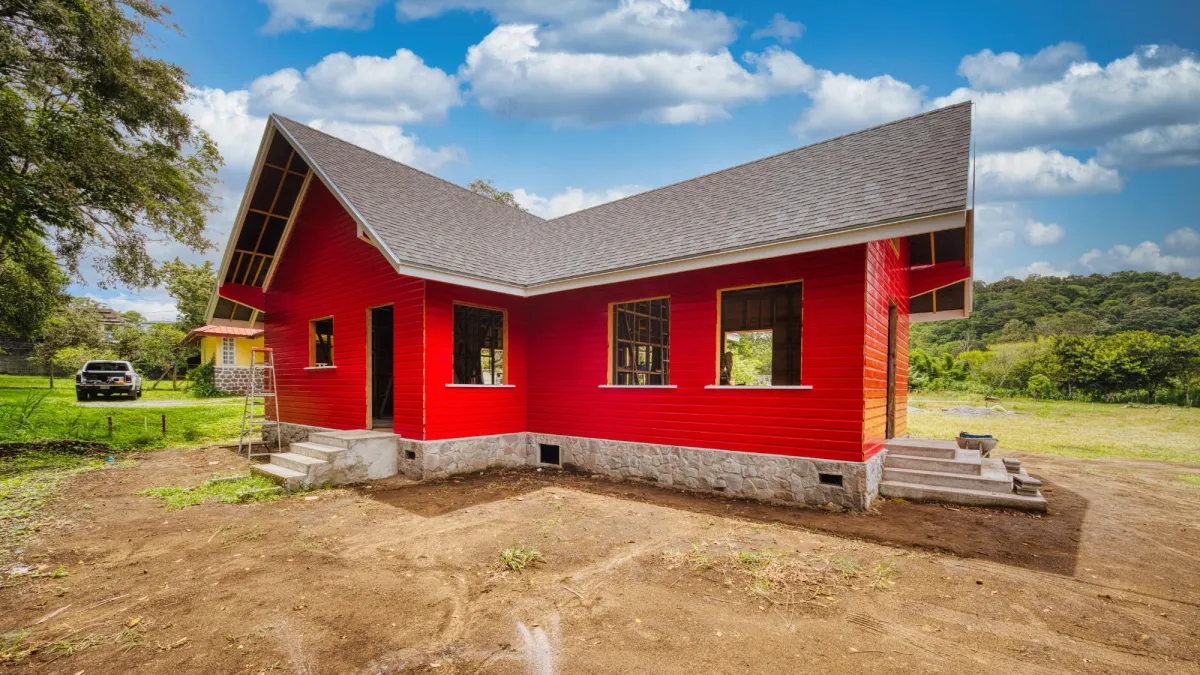 Casa nueva de madera en preventa en Volcán, Chiriquí