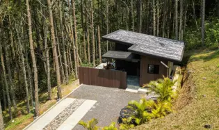 Cabaña de montaña en Panamá