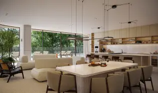 Penthouses de Ultra-Lujo (1 Nivel) en PH Arena Santa María Norte, Vista al Golf
