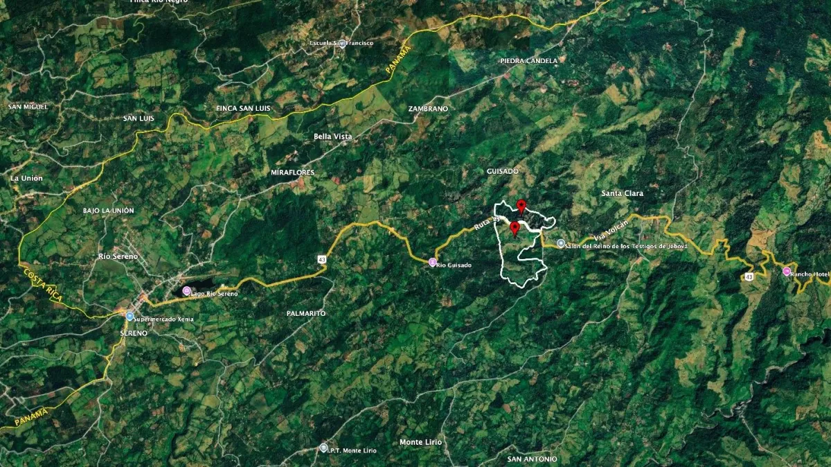 Santa Clara, Vìa Río Sereno