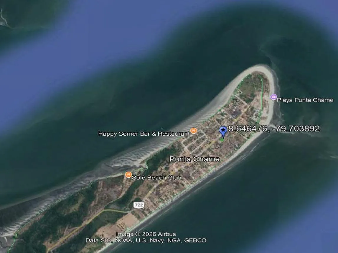 LOTE EN PUNTA CHAME A 250 M DE LA PLAYA, PANAMÁ OESTE | 1,359 M² |