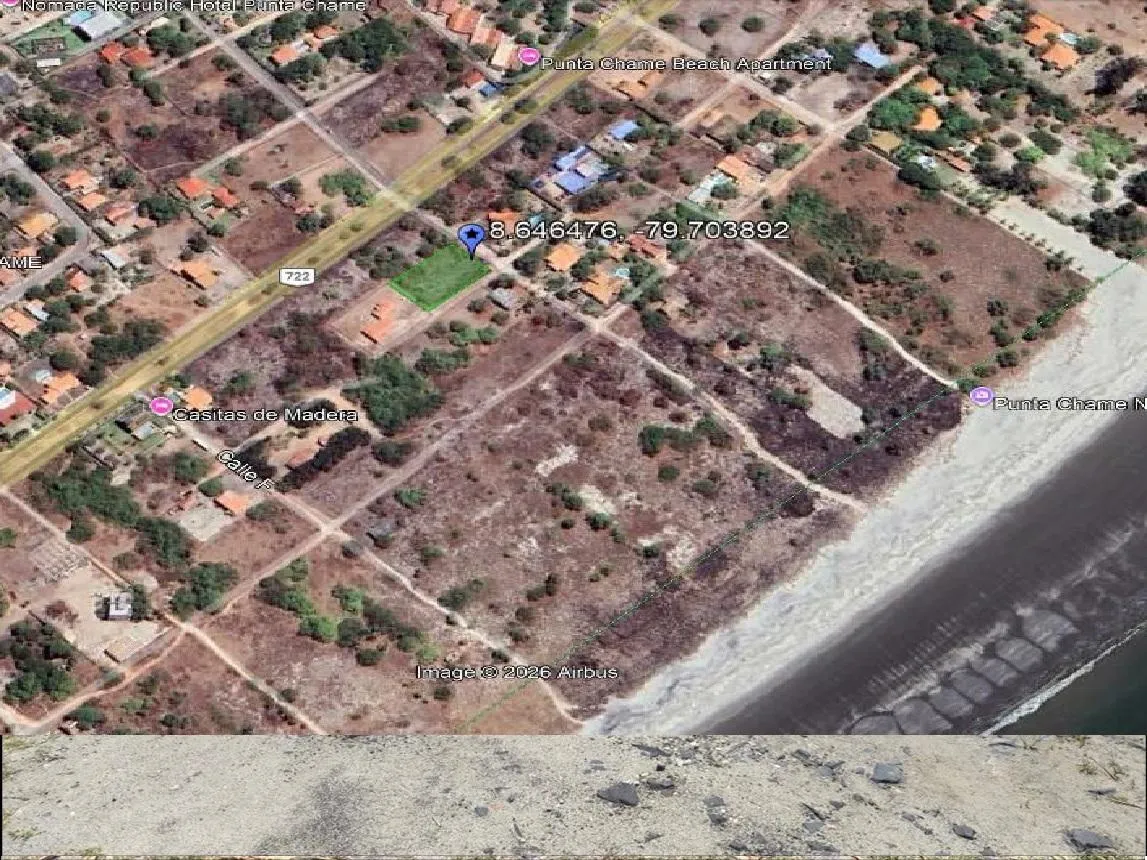 LOTE EN PUNTA CHAME A 250 M DE LA PLAYA, PANAMÁ OESTE | 1,359 M² |