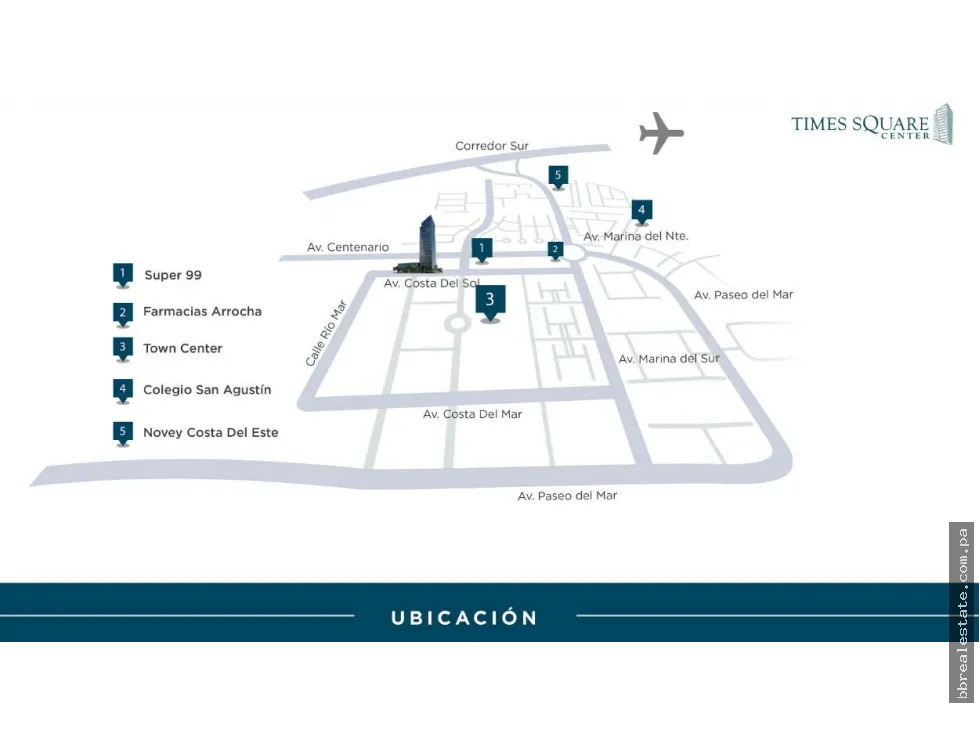 Office Rental in Times Square Center, Costa del Este