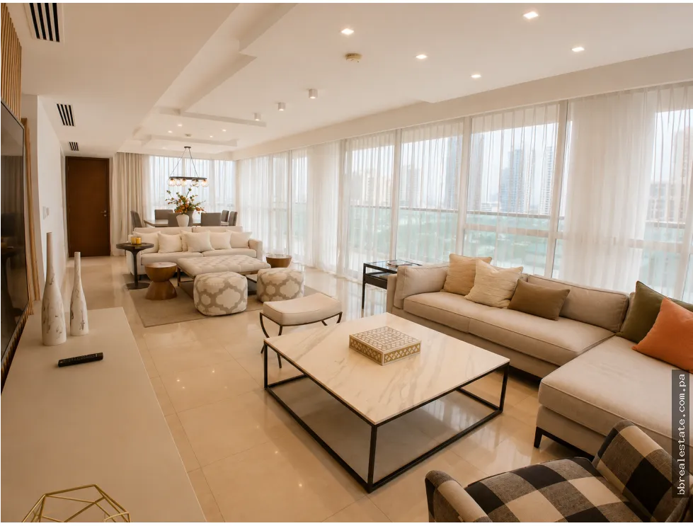 Sale of Furnished Apartment in PH Park Lane, Costa del Este