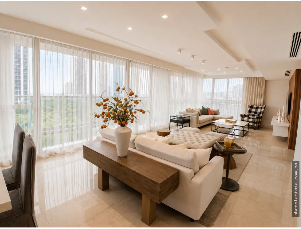 Sale of Furnished Apartment in PH Park Lane, Costa del Este