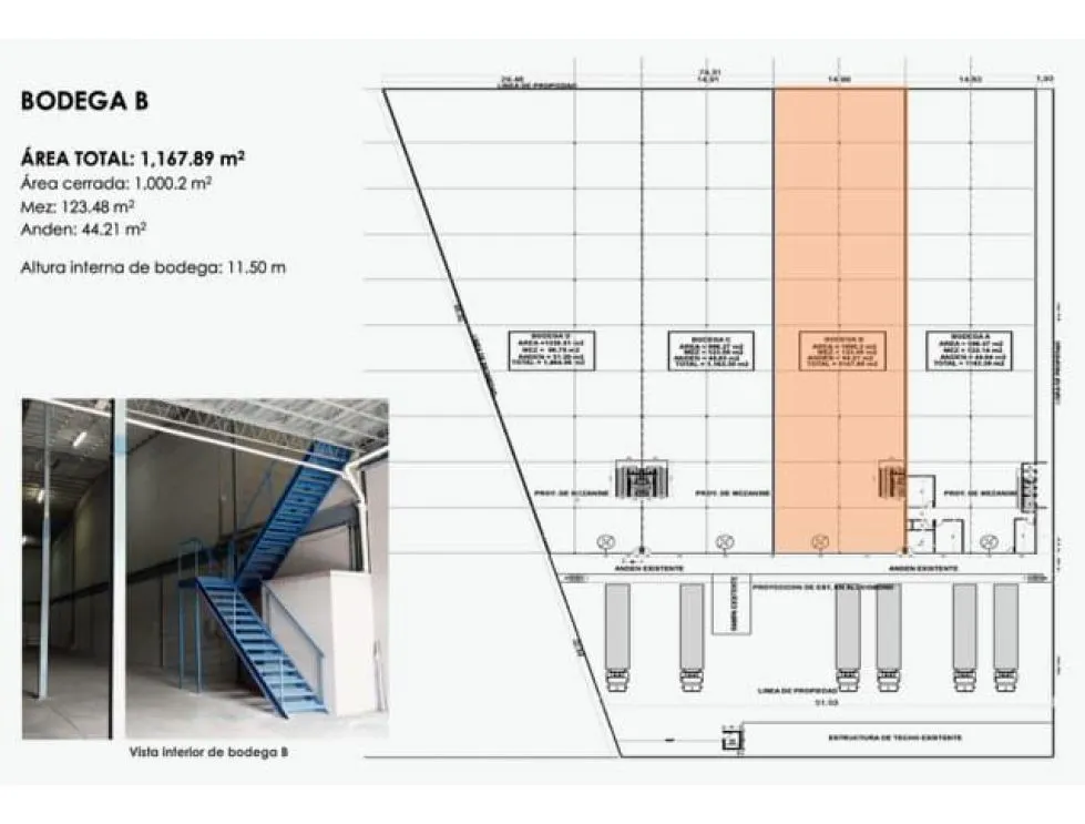 Warehouse Rental in Mañanitas 1,167 M2