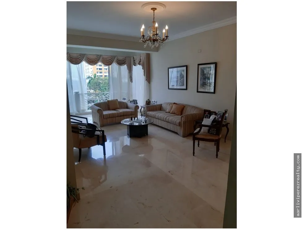 Venta de apartamento en El Cangrejo