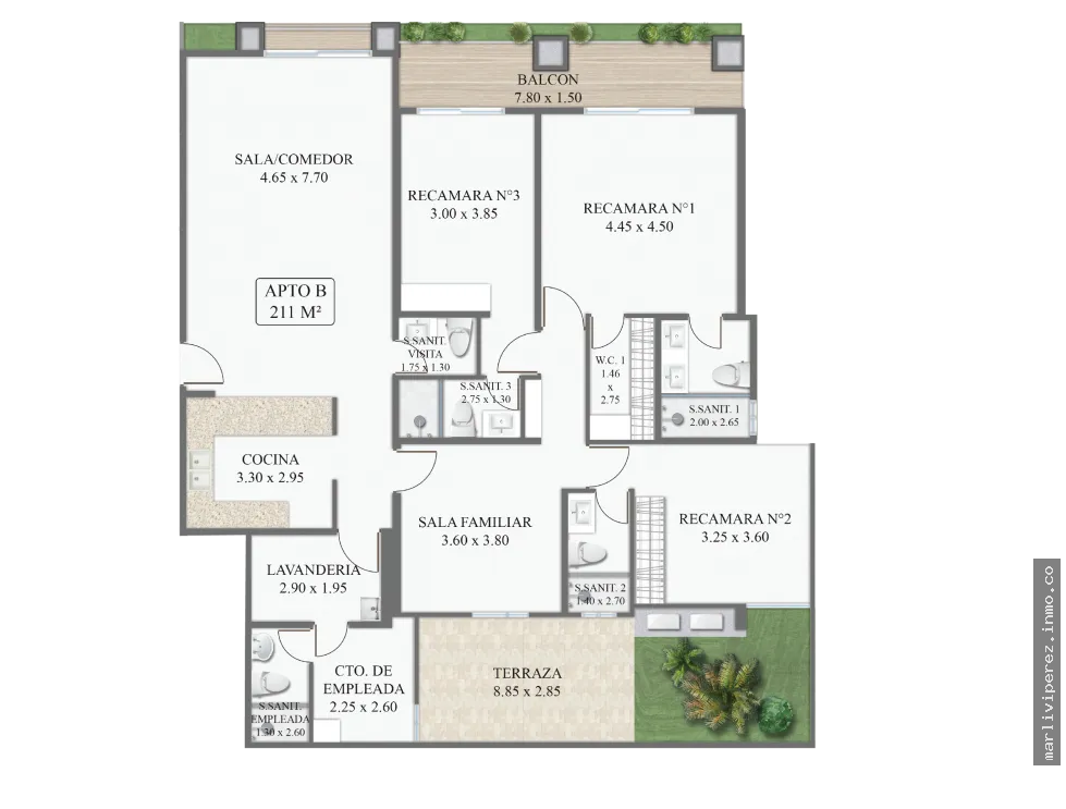 Appartement à Juan Diaz à vendre