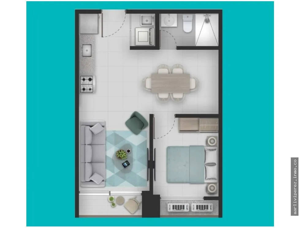 Venta de Apartamentos en Vía Argentina