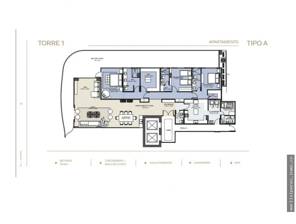 Venta de Apartamento en Punta Pacífica