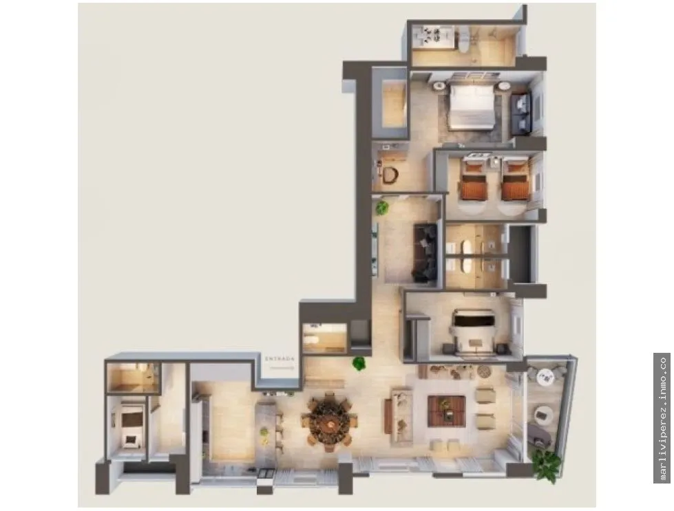 Apartamento en venta Santa María, Panamá