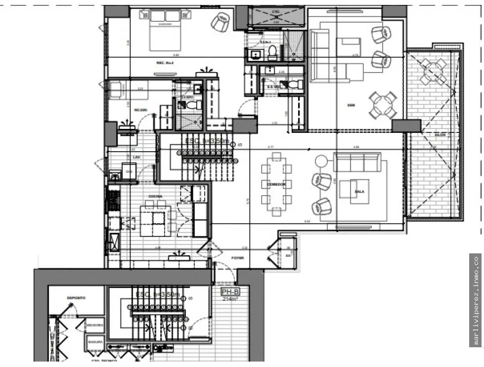 Penthouse à Santa Maria à vendre
