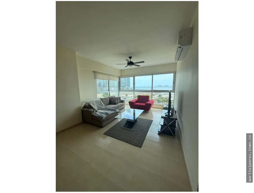 SE ALQUILA APARTAMENTO AMOBLADO CON VISTA AL MAR