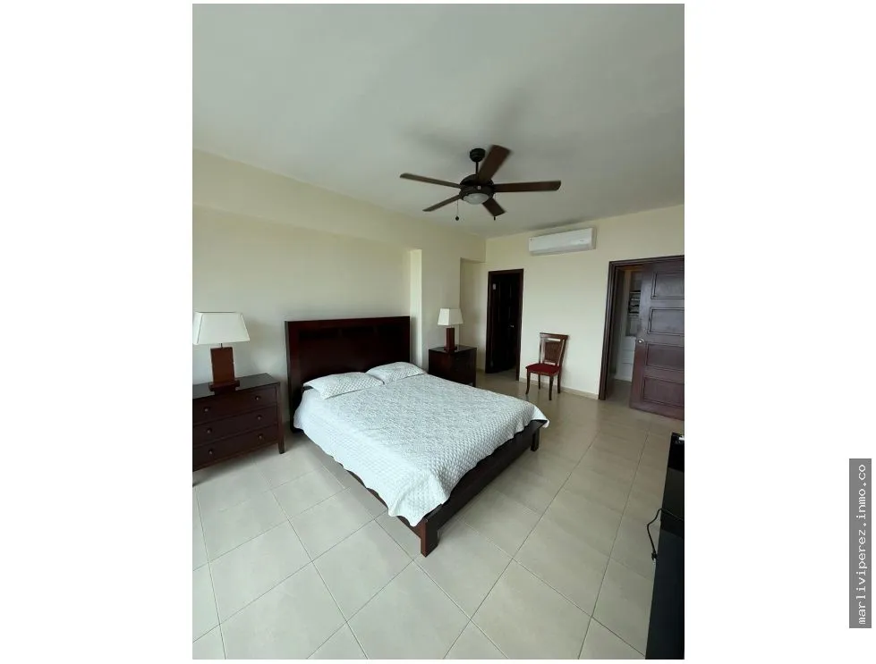 SE ALQUILA APARTAMENTO AMOBLADO CON VISTA AL MAR