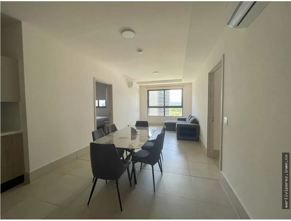 Alquiler de apartamento amoblado en Santa María