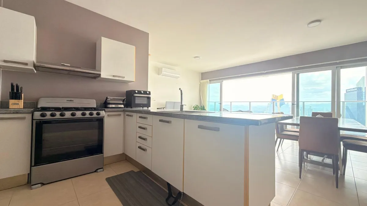 FURNISHED APT - HIGH FLOOR ON AV BALBOA - 109 M2