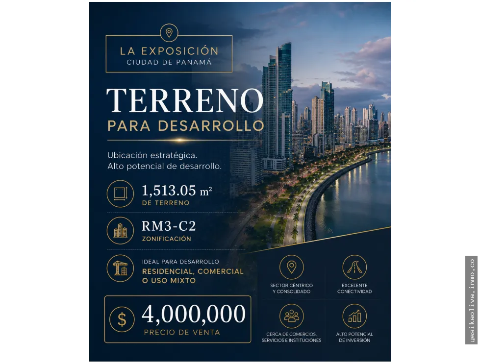 Venta de terreno en La Exposición California