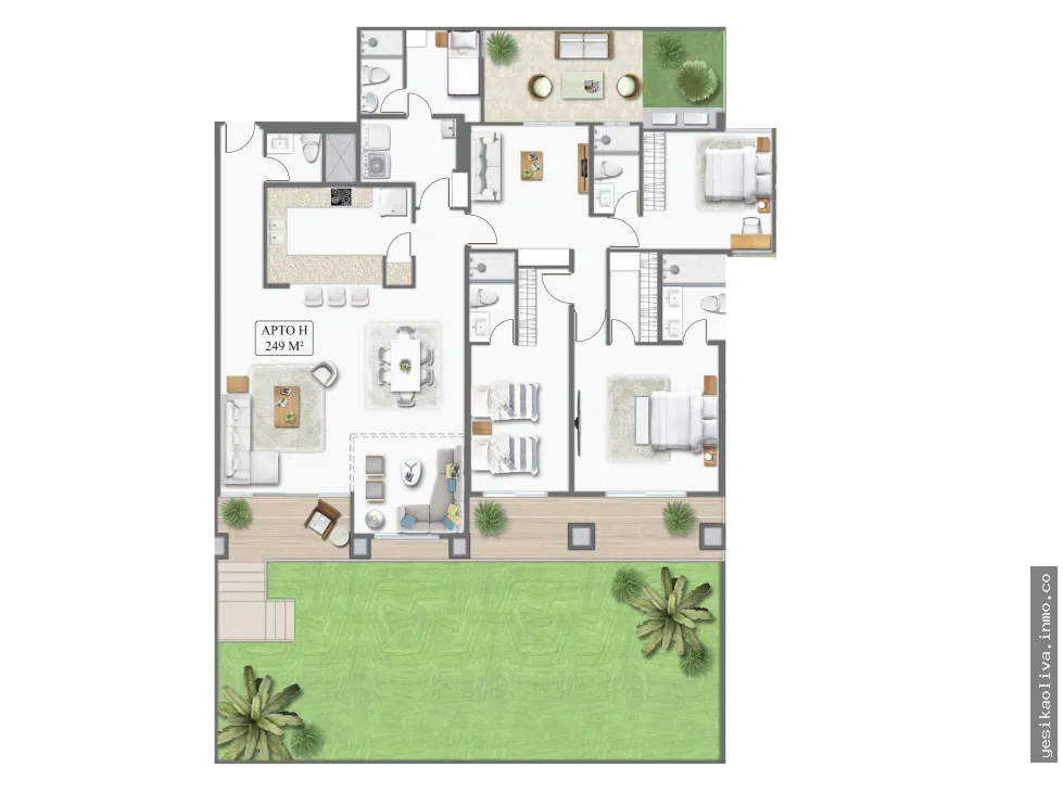 VENTA DE APARTAMENTOS EN COSTA DEL ESTE