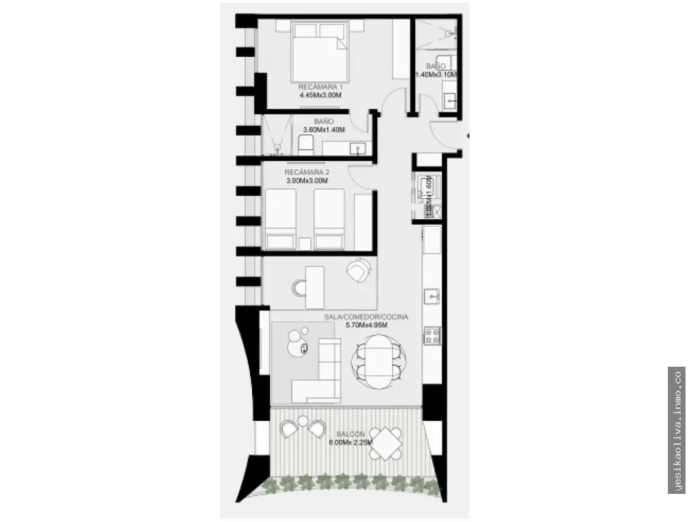 Apartment for sale in Coco del Mar