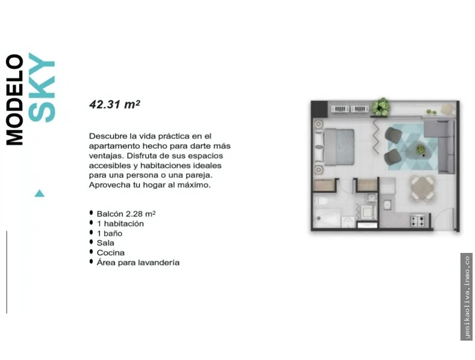 Apartamento en Venta Vía Argentina