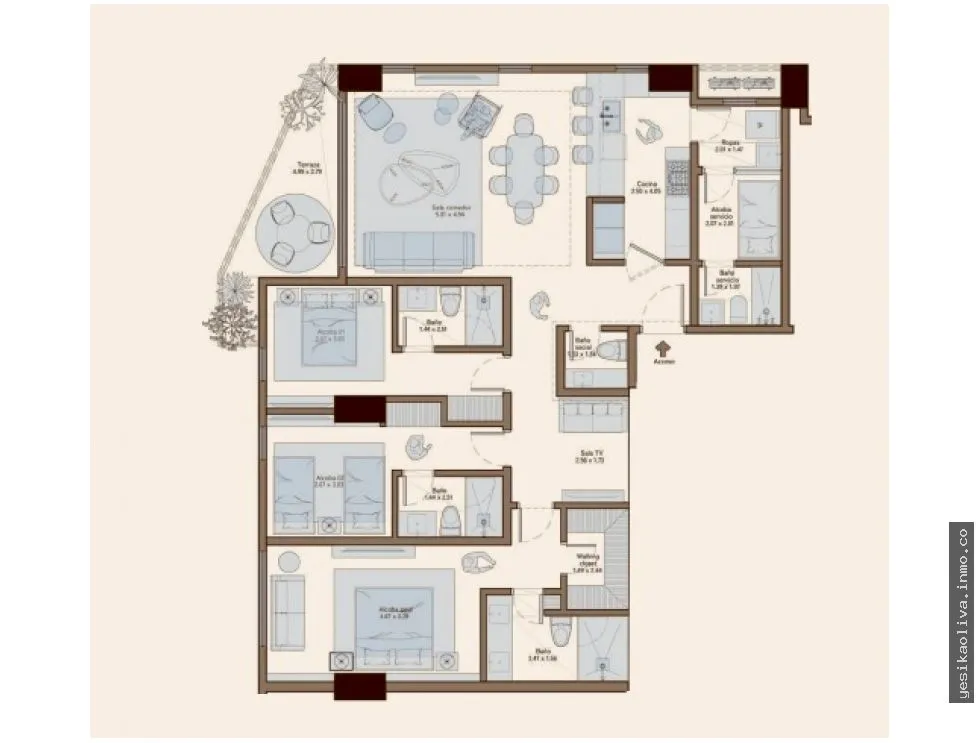 Appartement à Santa Maria à vendre
