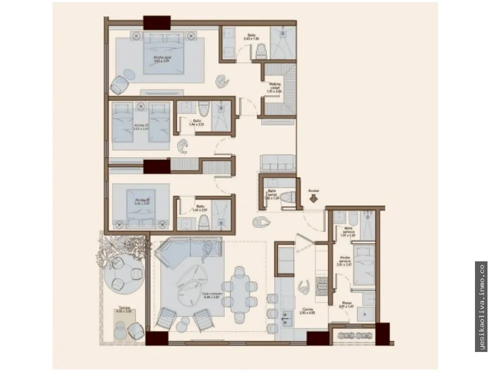 Appartement à Santa Maria à vendre