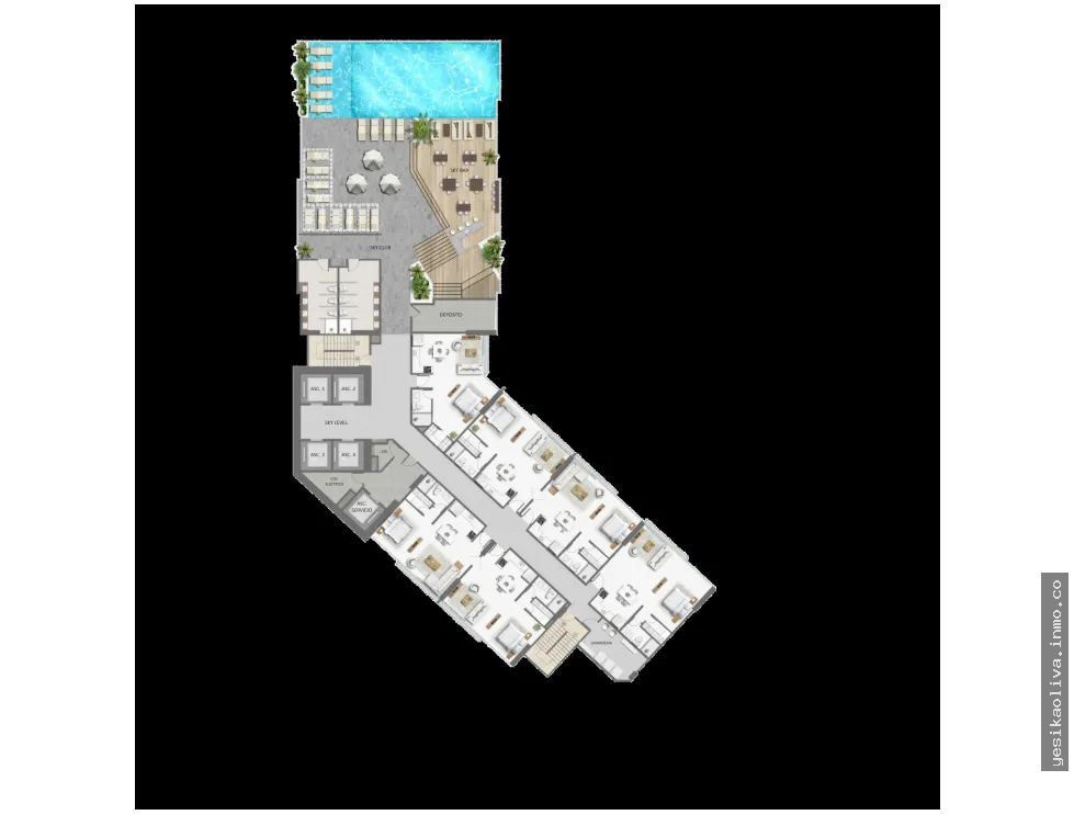 VENTA DE APARTAMENTOS EN COSTA DEL ESTE